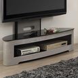 Curve TV Stand - Grey Ash - JF209