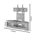 Curve TV Stand - Grey Ash - JF209