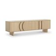 Clearance - Cara Large TV Unit - 4 Door - Oak - A550
