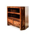 Cube Sheesham 95cm Corner TV Unit