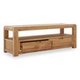Clearance - Bergen TV Unit - 2 Drawer - Oak - FSS16585