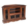 Indian Sheesham 114cm Corner TV Cabinet