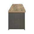 Highgate TV Unit - 2 Door - Dark Grey Painted