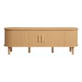 Axel TV Unit - Small - Oak Fluted