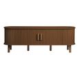 Axel TV Unit - Small - Walnut Fluted