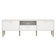 TV Unit - 2 Door - 1 Drawer - 177.2cm - Large - White