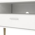 TV Unit - 2 Door - 1 Drawer - 177.2cm - Large - White