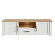 Bohol TV Unit - 2 Door - 1 Drawer - 166cm - White