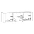 Bohol TV Unit - 2 Door - 1 Drawer - 166cm - White