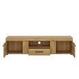 Cortina TV Unit - 2 Door - 1 Drawer - 156cm - Oak