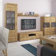 Cortina TV Unit - 2 Door - 1 Drawer - 156cm - Oak
