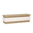 Lyon TV Unit - 2 Drawer - 146cm - Oak