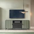 Arundel TV Unit - 2 Door - 2 Drawer - 158cm - Medium - Green