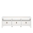 Barcelona TV Unit - 3 Drawer - 151.2cm - White