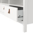 Barcelona TV Unit - 3 Drawer - 151.2cm - White