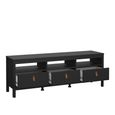 Barcelona TV Unit - 3 Drawer - 151cm - Black