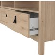 Barcelona TV Unit - 3 Drawer - 151.4cm - Jackson Hickory Oak