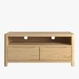 Stockholm TV Unit - 2 Drawer - Oak