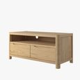 Stockholm TV Unit - 2 Drawer - Oak