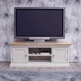 Cotswold TV Unit - 2 Door - Oak and Painted
