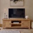 Appleby TV Unit - 134cm - Medium - Oak
