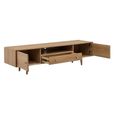 Jenson Oak Media Unit - 170cm