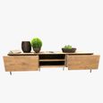 Helga Large TV Unit - 2 Drawer - Oiled Oak - Variation Available