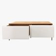Helga TV Unit - 2 Drawer - Oiled Oak - Variation Available