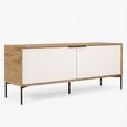 Helga TV Unit - 2 Drawer - Oiled Oak - Variation Available