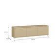 Alice Springs TV Cabinet - 3 Door - 154.2cm - Butter Yellow