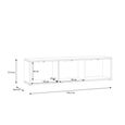 Alice Springs TV Cabinet - 3 Door - 154.2cm - Sage Green