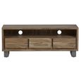 Baltic TV Unit - 140cm - Live Edge - Solid Acacia Wood