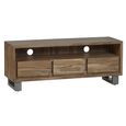 Baltic TV Unit - 140cm - Live Edge - Solid Acacia Wood