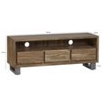 Baltic TV Unit - 140cm - Live Edge - Solid Acacia Wood
