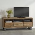 Baltic TV Unit - 140cm - Live Edge - Solid Acacia Wood