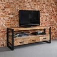 Cosmo TV Unit - 150cm - Industrial Style - Wooden and Metal