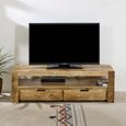 Surrey TV Unit - 130cm - Solid Mango Wood