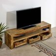 Surrey TV Unit - 150cm - Solid Mango Wood