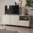Avenale TV Cabinet - 2 Door - 1 Drawer - 157.8cm - Cashmere