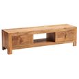Dakota TV Unit - 145cm - Light Mango Wood