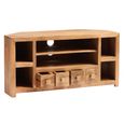 Dakota TV Unit - Corner - 110cm - Light Mango Wood