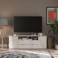 Ganymede TV Unit - 2 Door - 2 Drawer - Wide - 179.5cm - Sand