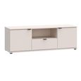 Ganymede TV Unit - 2 Door - 1 Drawer - 129.8cm - Sand