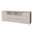 Ganymede TV Unit - 2 Door - 2 Drawer - Wide - 179.5cm - Sand