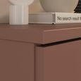 Ganymede TV Unit - 2 Door - 2 Drawer - Wide - 179.5cm - Terracotta