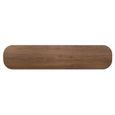 Windsor Curved TV Cabinet - 4 Door - 200cm - Large - Walnut - Wood