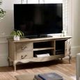 Camille TV Unit - 1 Door - 135cm - French Style - Natural - Limed Oak