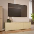 Alice Springs TV Cabinet - 3 Door - 154.2cm - Butter Yellow
