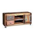 Antelope Storage Cart TV Unit - Recycled Wood