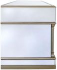 Apollo Large Storage TV Unit - Champagne Gold Mirrored